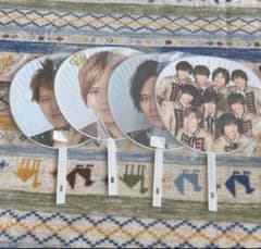 アイドル うちわ 4枚セット 岡本圭人 うちわ Hey!Say!JUMP - メルカリ