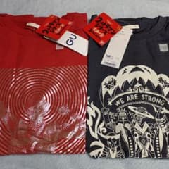 GU ウルトラマン・ウルトラ怪獣 Tシャツ 2枚セットのサムネイル