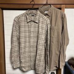 UNIQLO フランネルシャツ コーデュロイシャツ セット