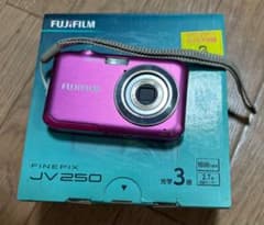 FUJIFILM FinePix JV250 ピンク 本体 箱付き ジャンク品 - メルカリ