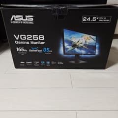 ASUS VG258QR-J 24.5インチ ゲーミングモニター - メルカリ
