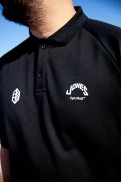 Cph/Golf × JONES SIDE JERSEY POLO BLACK Cph/Golf × JONES SIDE JERSEY POLO BLACK - メルカリ