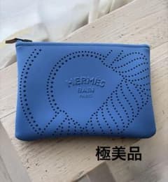 美品★エルメス/HERMES ネオバン カノエH PM ポリアミド　ブルーのサムネイル