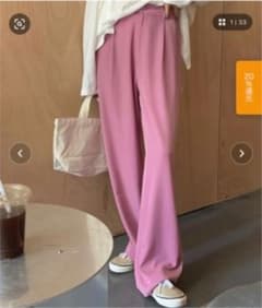 スラックス ピンクのサムネイル