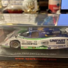 絶版 1/43 スパーク ローラ T600 ルマン24時間 1981 No.18 - メルカリ