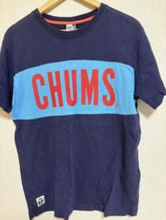 【最終値下げ】CHUMS ネイビー ロゴ Tシャツ Lのサムネイル