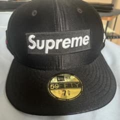 Supreme 59FIFTY キャップ ブラック 7 5/8のサムネイル