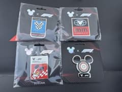 F1 × ディズニー ピンバッジ 4個セット 日本グランプリ ピン 2026