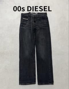 風合い◎ DIESEL ブラックデニム　w36 イタリア製　kulter y2k 風合い◎ DIESEL ブラックデニム w36 イタリア製 kulter y2k - メルカリ
