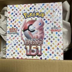ポケモンカードゲーム 151 強化拡張パック BOX シュリンク付のサムネイル