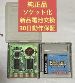 エストポリス伝記 よみがえる伝説 ゲームボーイカラー ソケット化 GBケース付き