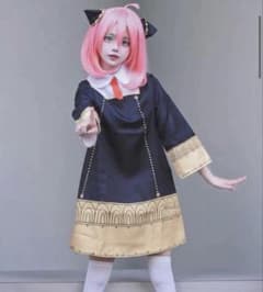 스파이 패밀리 아냐 코스프레 어른용 S 150~155cm 4점 세트