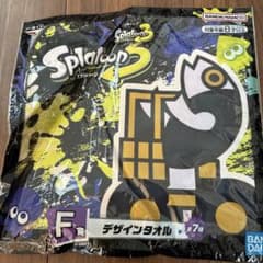 スプラトゥーン3 一番くじ F賞 デザインタオル - メルカリ