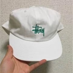stussy キャップ ホワイトのサムネイル