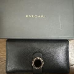 BVLGARI 長財布 ブラック レザーのサムネイル