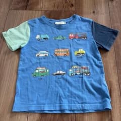 BEAMS mini キッズ Tシャツ 100 乗り物柄のサムネイル