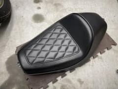 Harley-Davidson XL1200NS純正シート ダイヤモンドステッチ Harley-Davidson XL1200NS純正シート ダイヤモンドステッチ - メルカリ