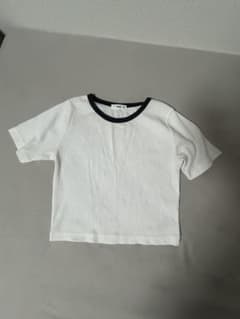 WEGO リブTシャツ ホワイト 半袖のサムネイル