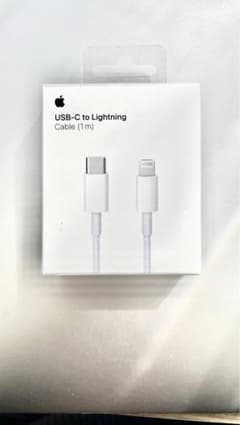 APPLE USB-C to Lightning  1回使用 MQGJ2FE/Aのサムネイル