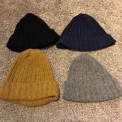 ニット帽4色セットのサムネイル