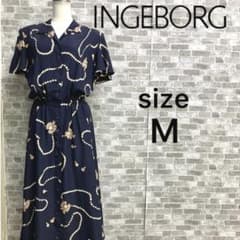 INGEBORG インゲボルグ ロングワンピース 総柄 ピンクハウス - メルカリ