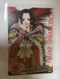 ONE PIECE ボア・ハンコック カード 森永ウエハース　ワンピースのサムネイル