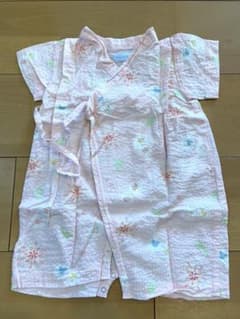 【ミキハウス】甚平ピンク60〜70のサムネイル
