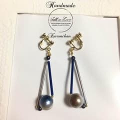 秋冬 シンプルデザイン 大ぶり イヤリング/ピアスのサムネイル
