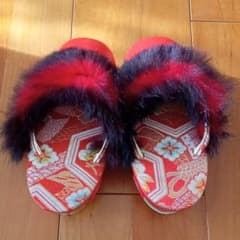 キッズ冬用草履18cmのサムネイル