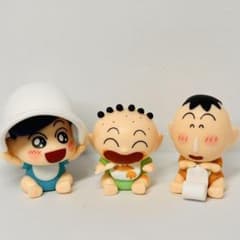 크레용 신짱 장난 마스코트 카자마군·마사오군·보짱 A-2