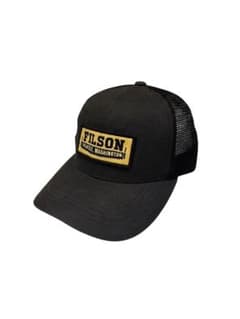 FILSON ブラック オイルド メッシュキャップのサムネイル
