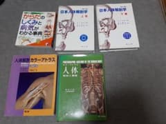 日本人体解剖学上、下巻、カラーアトラス　医学本５冊セットのサムネイル