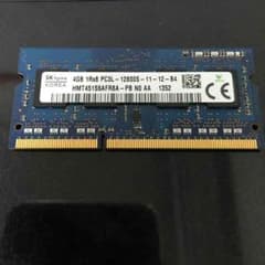 T.S.K様専用   ノートPC用 4GB メモリのサムネイル