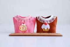 ハンドメイド　ミニチュアドール服(二着セット)のサムネイル