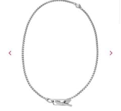 ディーゼル diesel シルバーネックレス DX1477 - メルカリ