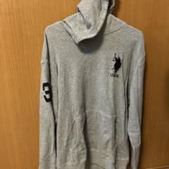 U.S. POLO ASSN. パーカー グレー Lのサムネイル