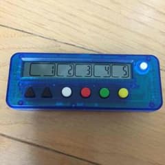 美品 勝ち勝ち君 ブルーのサムネイル