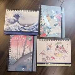 Rollbahn ロルバーン ノート 浮世絵 4冊セットのサムネイル