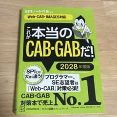 これが本当のCAB・GABだ! 2028年度版のサムネイル