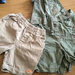 値下げ！ミキハウス、bebe パンツとオーバーオールのサムネイル