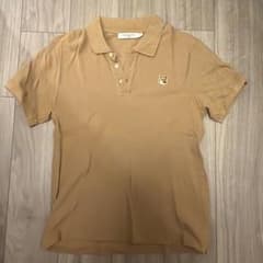 MAISON KITSUNE ポロシャツ ベージュ Sサイズ メゾンキツネ - メルカリ