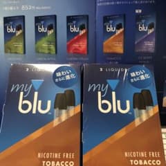 my blu   フレーバーポッド　タバコ味　×2箱のサムネイル