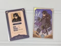 原神 韓国 ソウルカフェ リオセスリ IDカード 七聖召喚カード 限定品