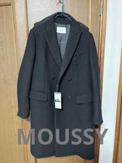 Moussy ブラック ロングコートM 新品のサムネイル