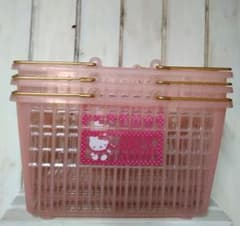 キティちゃん❤お買い物かご3個セット レア - メルカリ