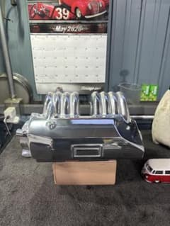 AE86　レビン　トレノ　純正サージタンク　シングルスロットル　バレル研磨 AE86 レビン トレノ 純正サージタンク シングルスロットル バレル研磨