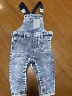 子供服デニムオーバーオール　80センチのサムネイル
