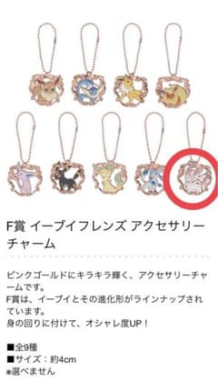 ポケモン一番くじ ~Fantasy Closet~ F賞 ニンフィアのサムネイル