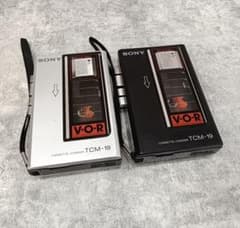 SONY TCM-19 カセットプレーヤー ジャンク品 2個セット - メルカリ
