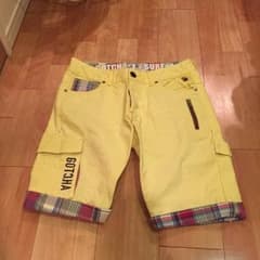 GOTCHA ハーフパンツ イエロー Lサイズのサムネイル